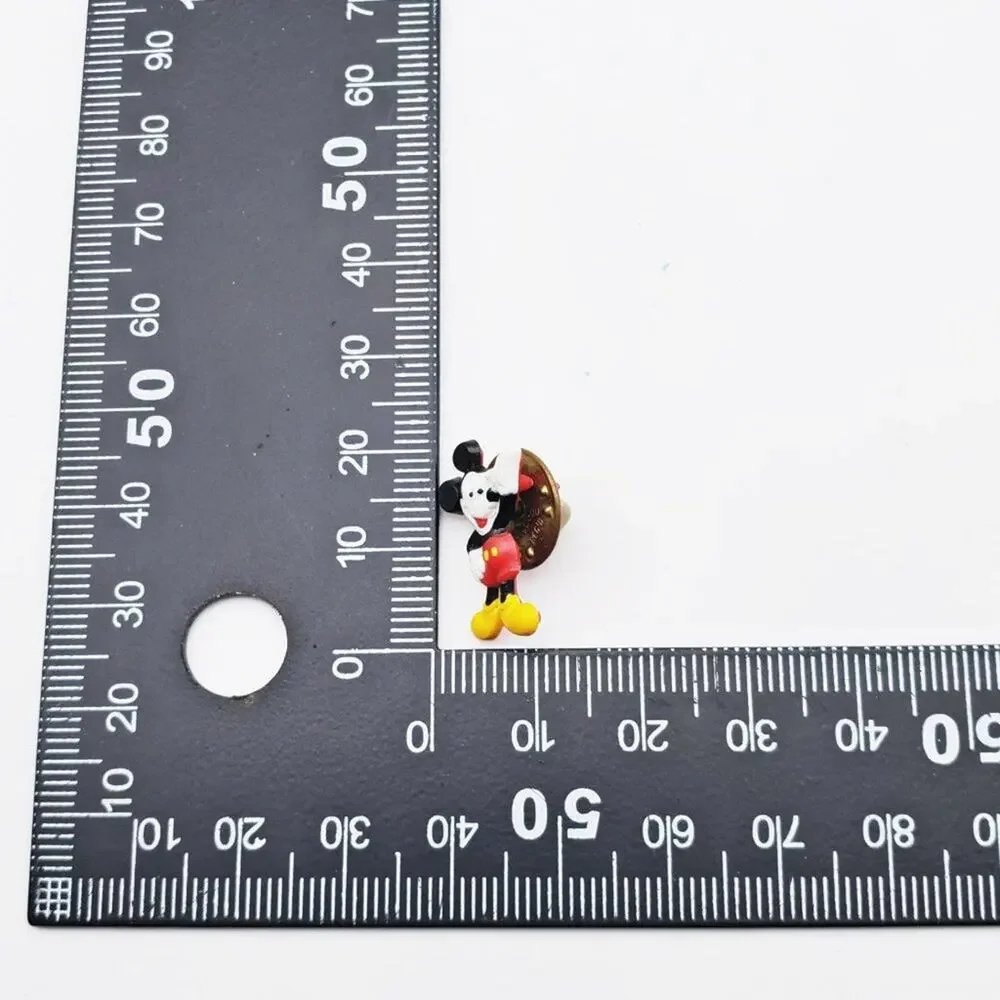 Disney Mickey Waving 3-D Small Pin Red/Yellow/White